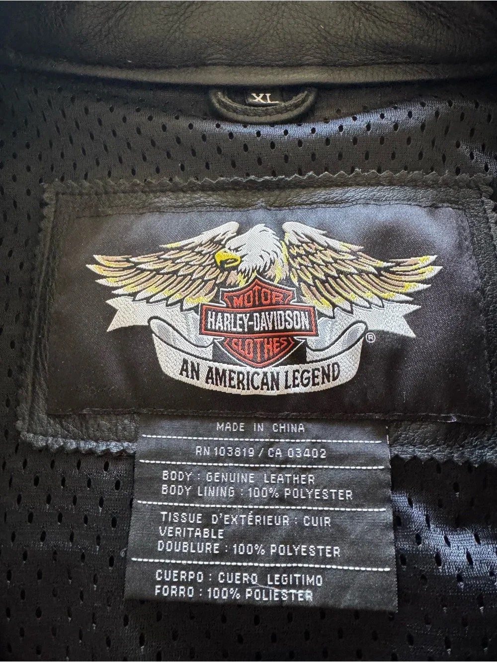 Harley-Davidson Men’s Torque Leather Riding Jacket 🏍️